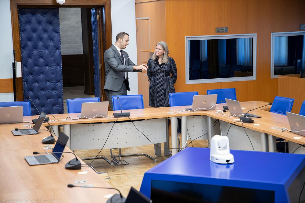 Klarić i Medoks, Foto: Skupstina.me