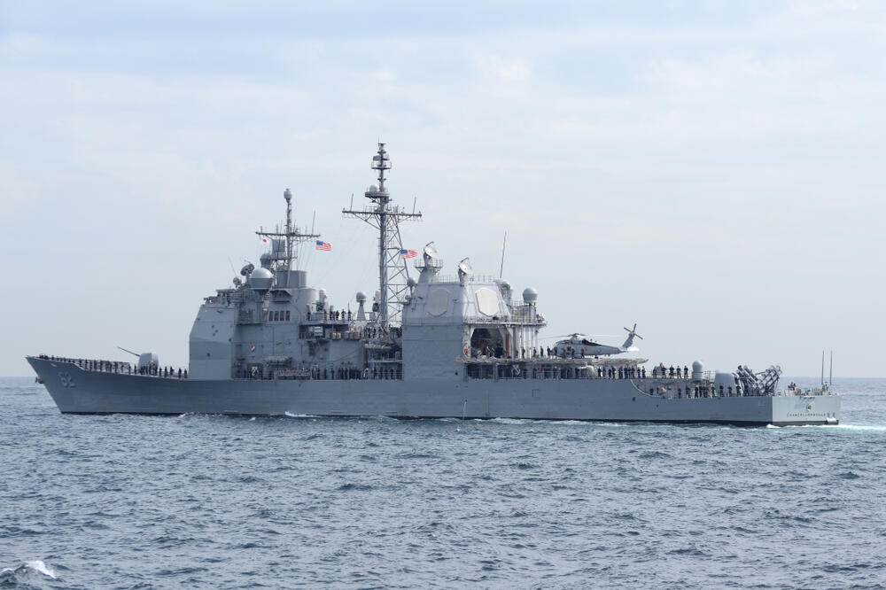Američka krstarica "USS Chancellorsville" (ilustracija), Foto: Shutterstock