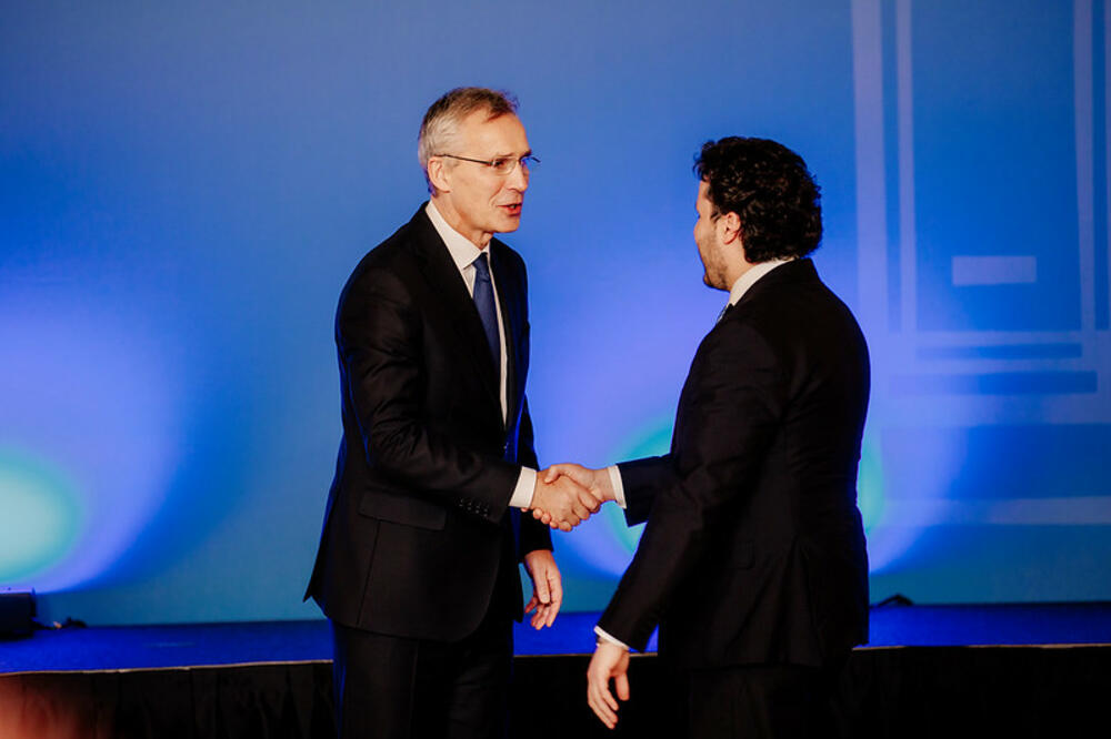 Stoltenberg i Abazović, Foto: Gov.me