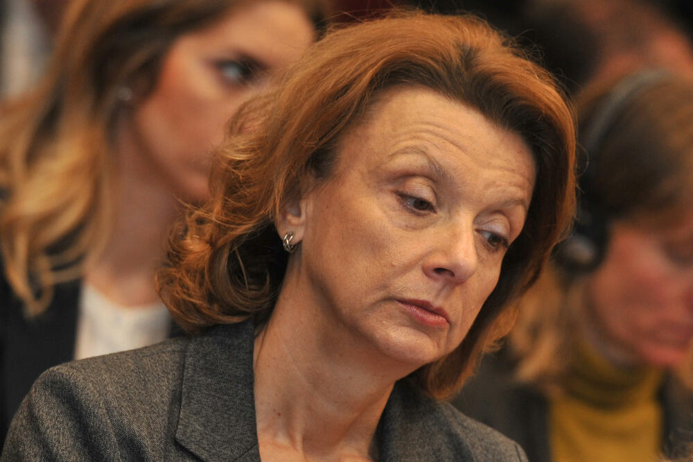 Predsjednica Atlantskog saveza Crne Gore Milica Pejanović Đurišić, Foto: Savo Prelević