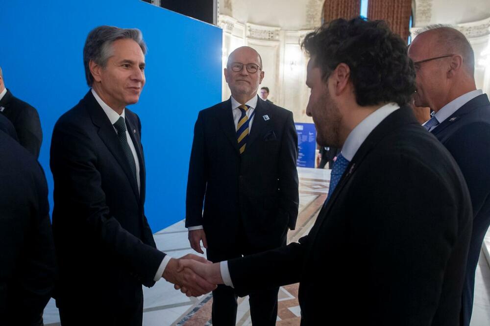 Blinken i Abazović, Foto: twitter.com/DritanAbazovic