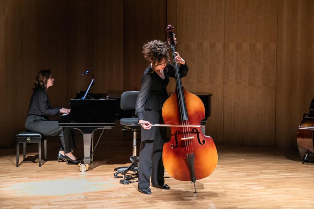 Kontrabas susreti održani su u Muzičkom centru Crne Gore, Foto: Đorđe Cmiljanić