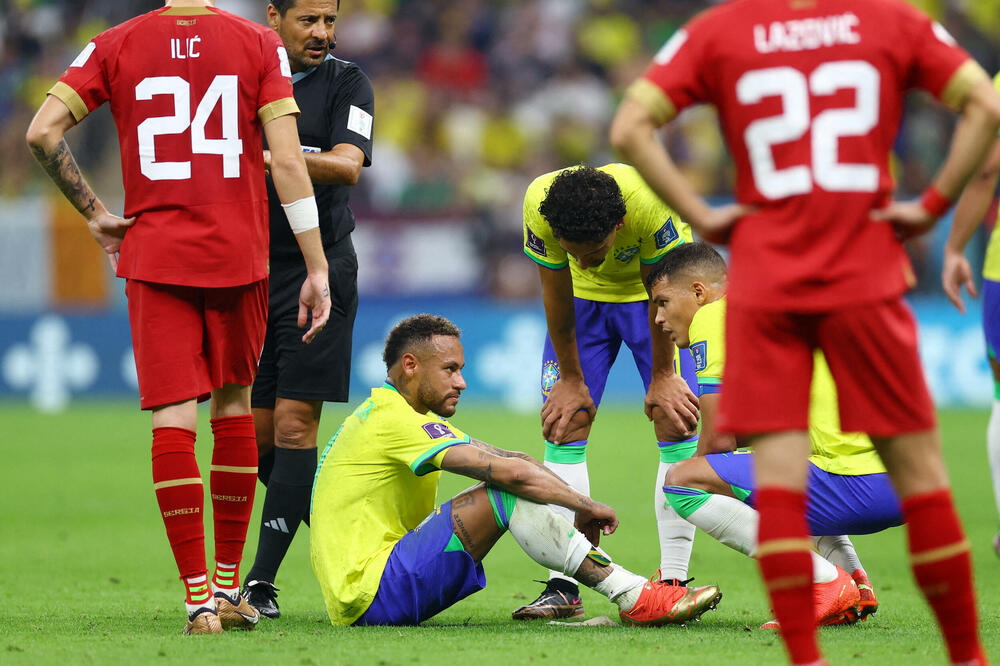 Nejmar na meču sa Srbijom, Foto: Reuters