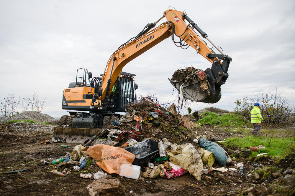 Sa akcije čišćenja, Foto: Mediabiro