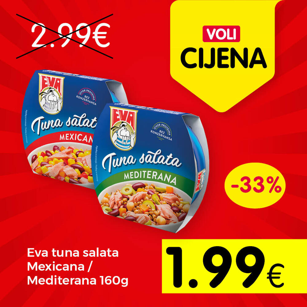 <p>Svratite do obližnjeg VOLI ili Naš diskont marketa</p>