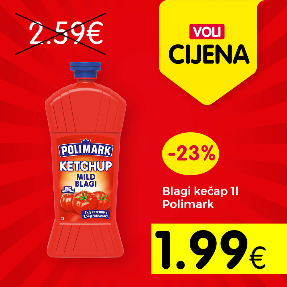 <p>Svratite do obližnjeg VOLI ili Naš diskont marketa</p>