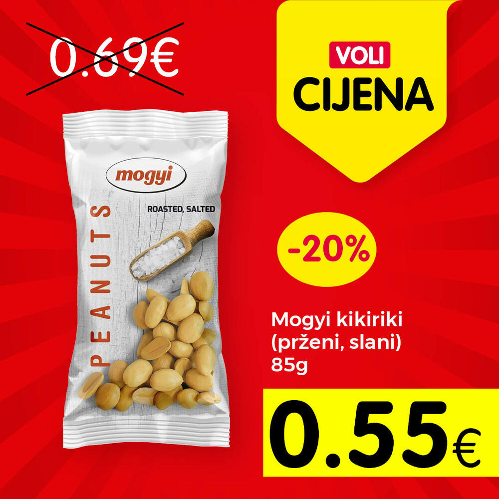 <p>Svratite do obližnjeg VOLI ili Naš diskont marketa</p>