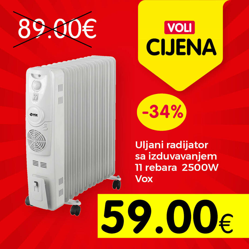 <p>Svratite do obližnjeg VOLI ili Naš diskont marketa</p>