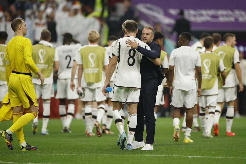 Njemci vjeruju u sebe, vjeruju i u Španiju: Flik sa fudbalerima, Foto: JOHN SIBLEY