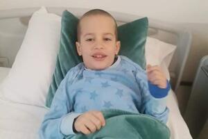 Prikupljena sredstva za liječenje petogodišnjeg Vasilija Ćuzovića