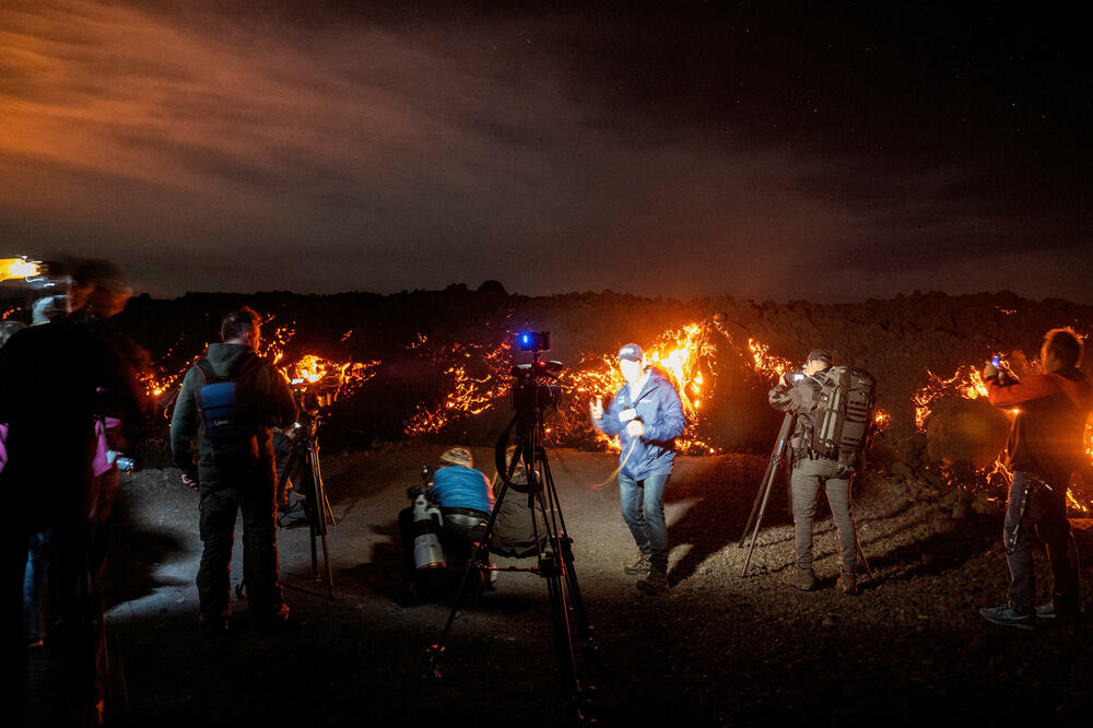 Erupcija vulkana Mauna Loa na Havajima, Foto: Reuters