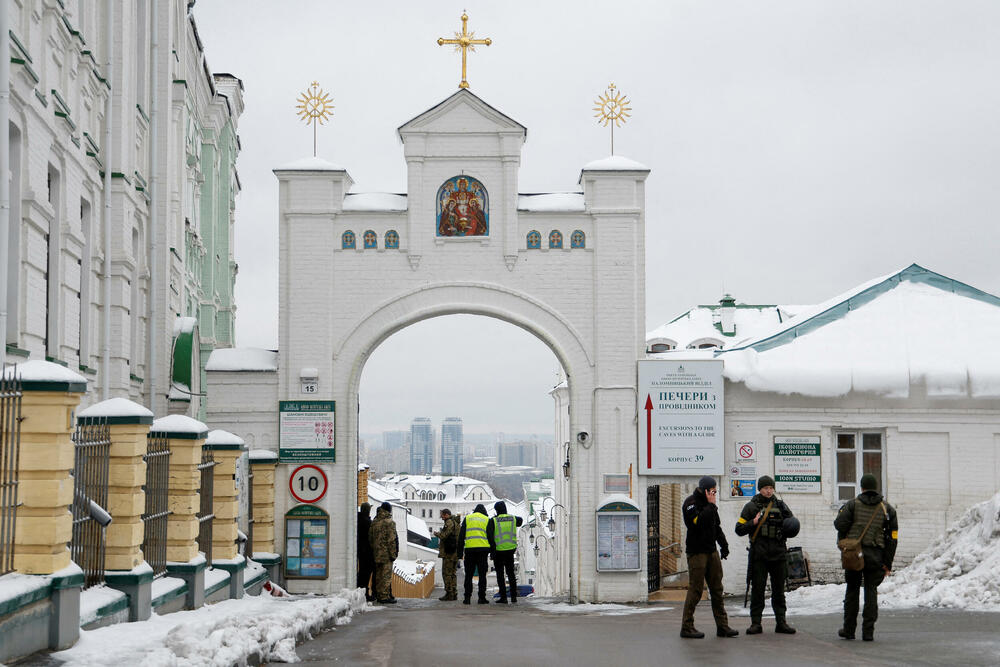 Kompleks manastira Kijevsko-Pečerska lavra u ukrajinskoj prijestonici