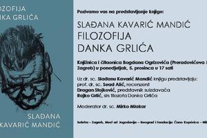 Promocija “Filozofije Danka Grlića”