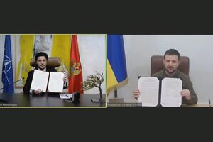 Abazović i Zelenski potpisali zajedničku deklaraciju
