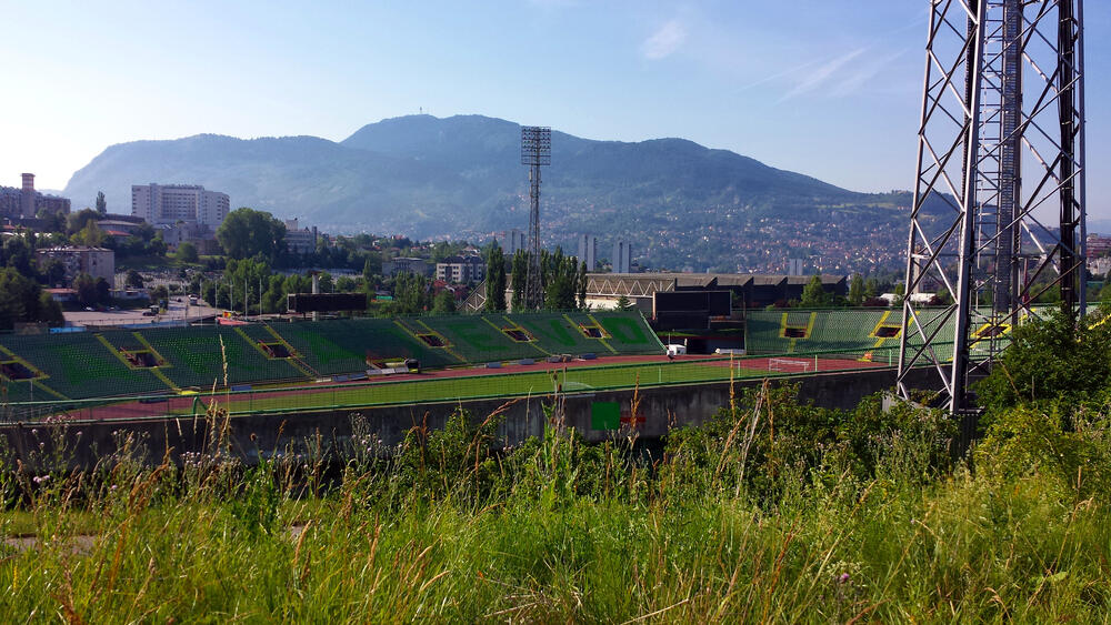 Stadion Koševo, dom FK Sarajevo