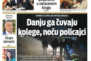 Naslovna strana "Vijesti" za 6. decembar 2022. godinu