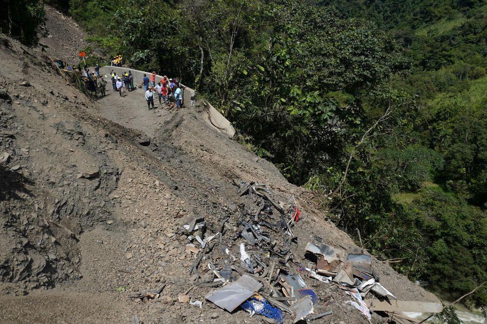 Klizište na sjeverozapadu Kolumbije, Foto: Reuters