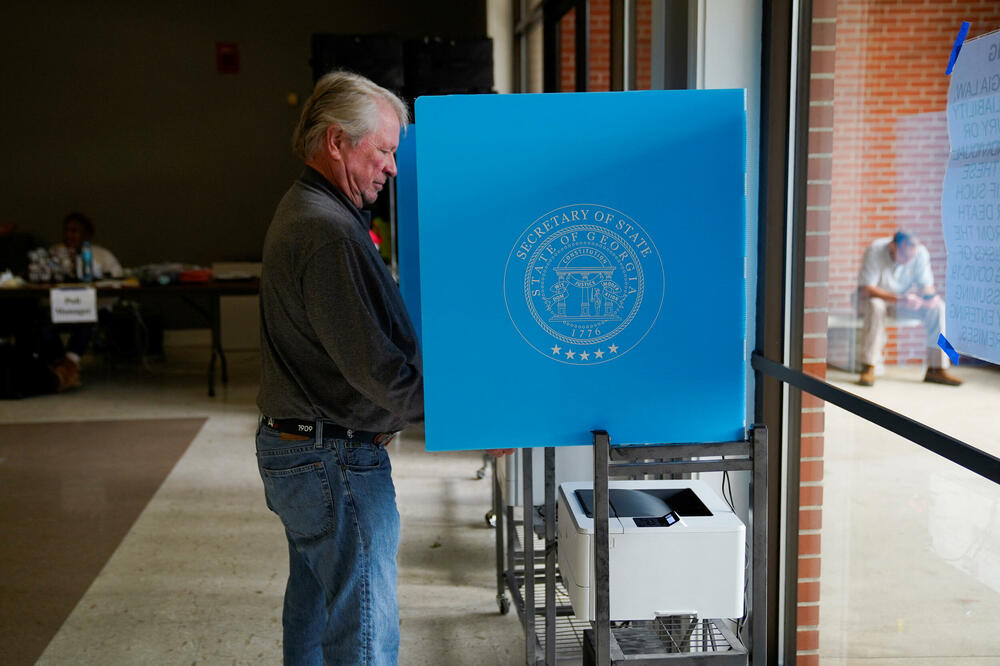 Glasanje u Džordžiji, Foto: Rojters