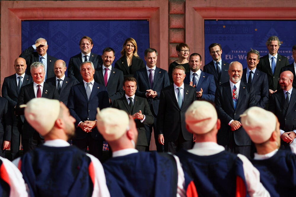 Lideri EU i Zapadnog Balkana juče u Tirani, Foto: Rojters