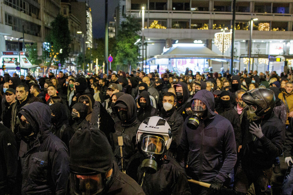 Sa protesta, Foto: Rojters