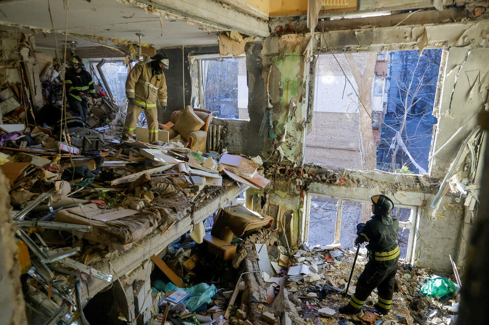 Detalj iz Ukrajine nakon jednog od nedavnih ruskih napada, Foto: Reuters