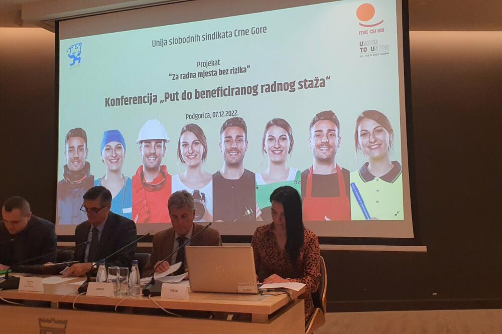 Detalj sa konferencije, Foto: Unija slobodnih sindikata