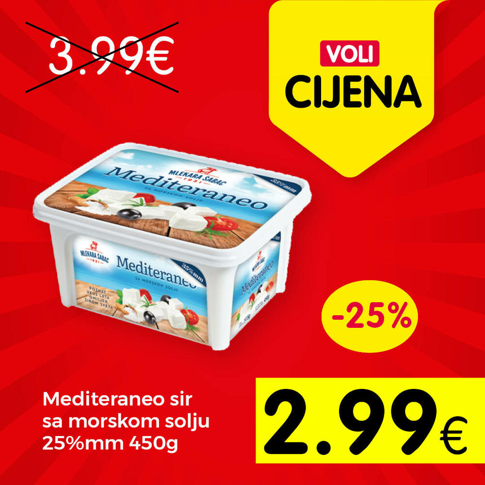 <p>Za najpovoljniju trgovinu birajte artikle iz novog kruga voli cijena.</p>