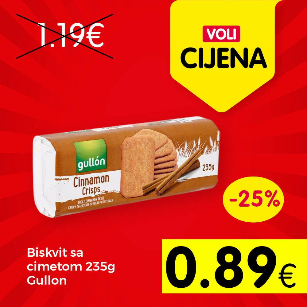 <p>Za najpovoljniju trgovinu birajte artikle iz novog kruga voli cijena.</p>