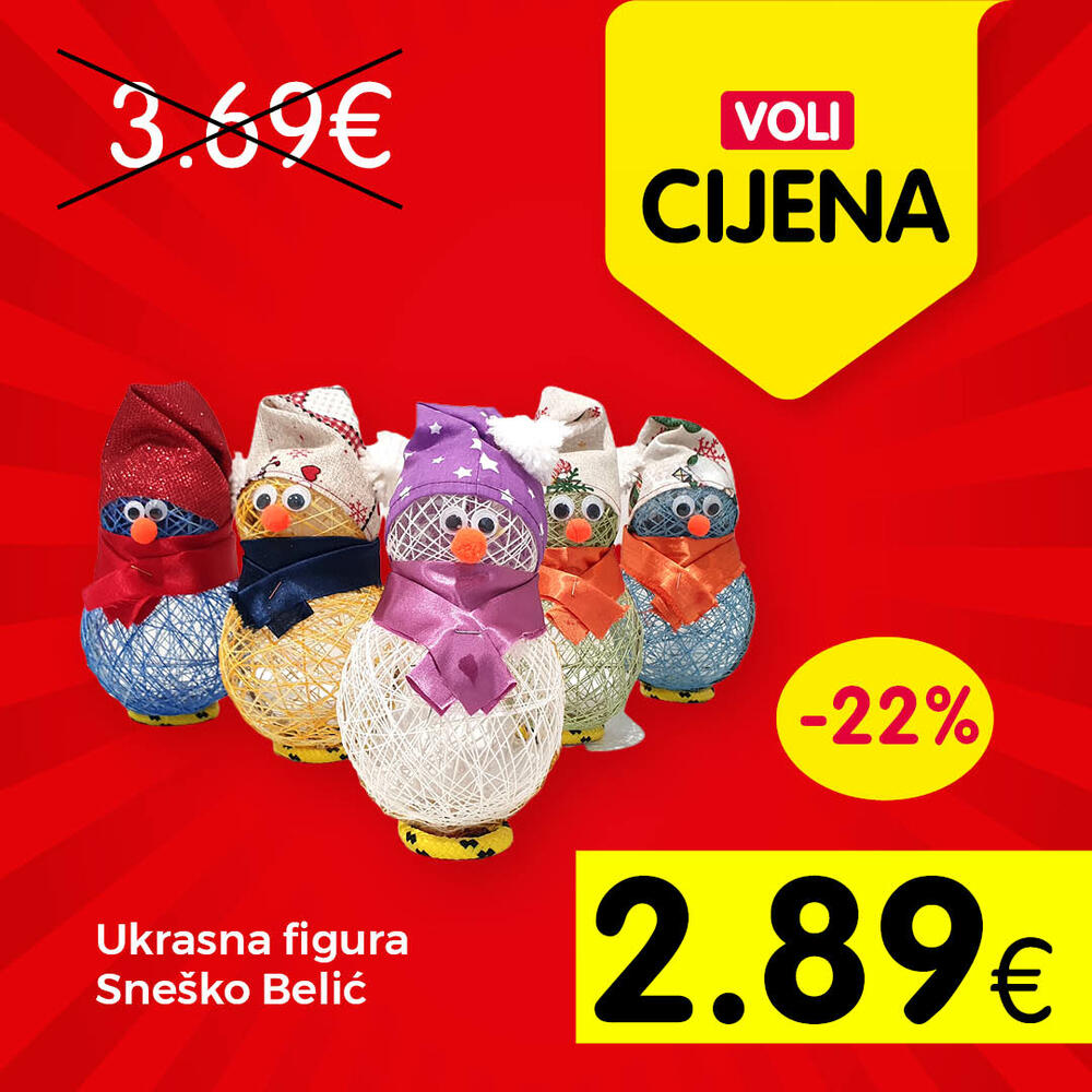 <p>Za najpovoljniju trgovinu birajte artikle iz novog kruga voli cijena.</p>