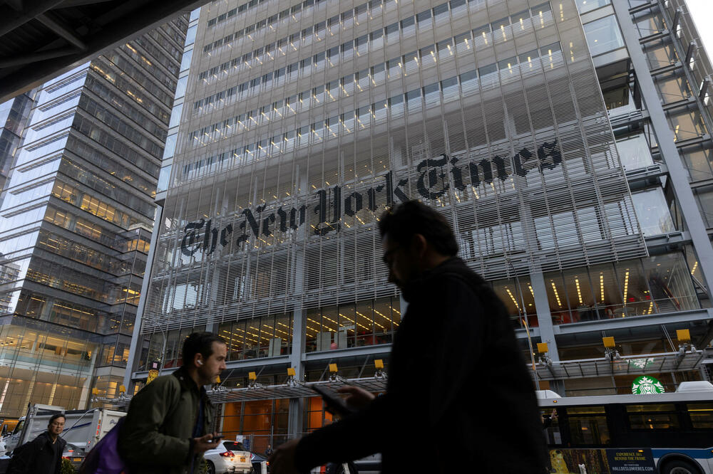 Zgrada Njujork tajmsa, Foto: Reuters