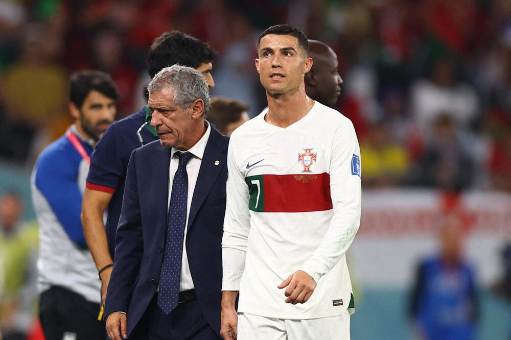 Santoš i Ronaldo, Foto: Reuters