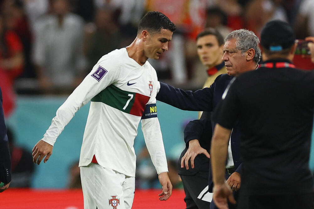 Ronaldo i Santoš nakon meča, Foto: Reuters