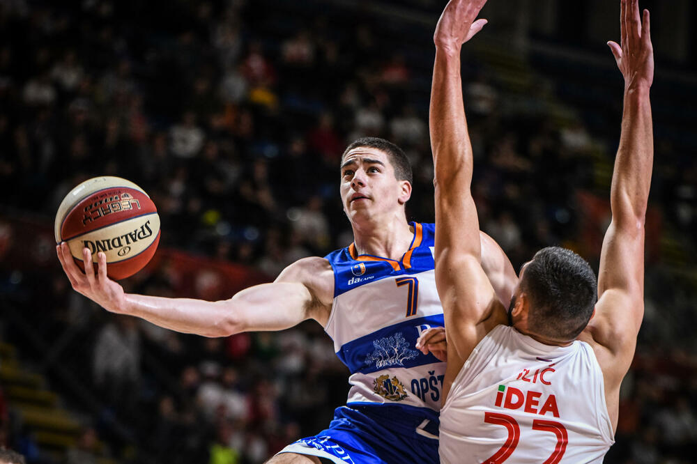 Balša Živanović na večerašnjoj utakmici, Foto: ABA liga/Dragana Stjepanović