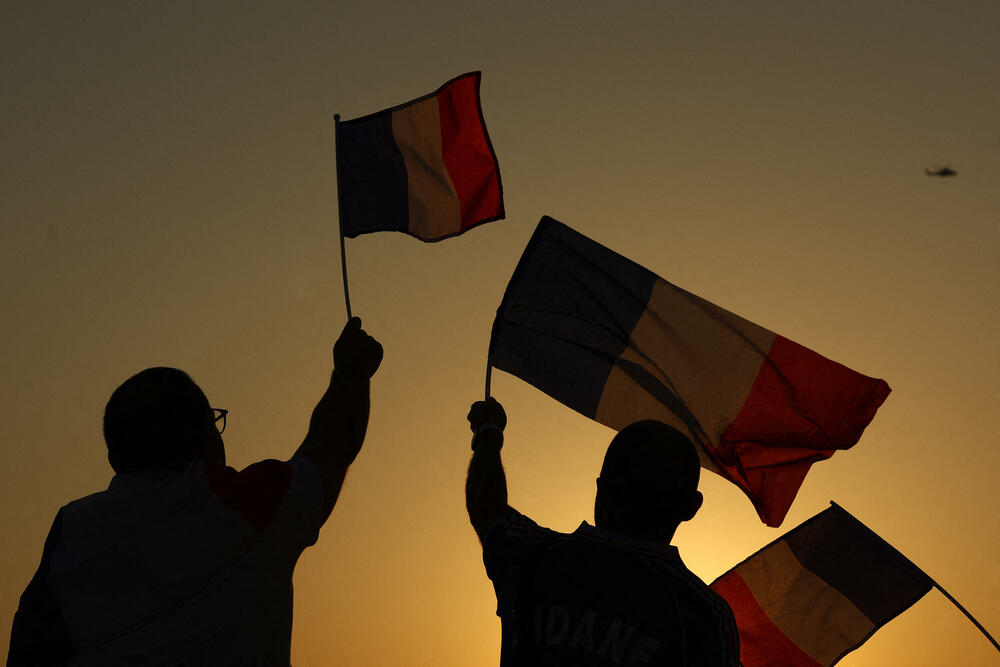Francuski navijači u Kataru