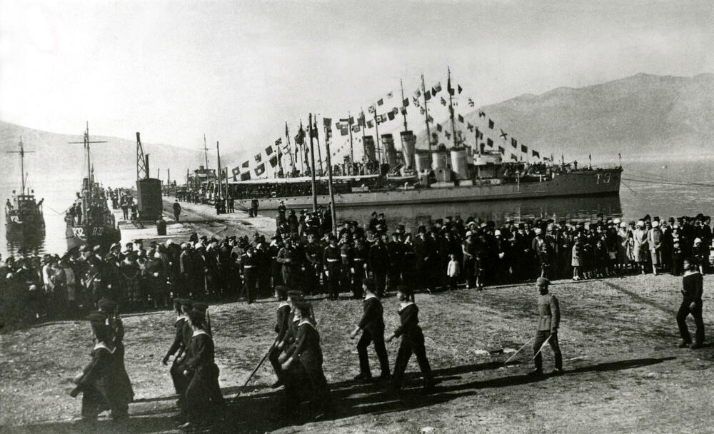 Iz slavnih dana mornarice u Tivtu