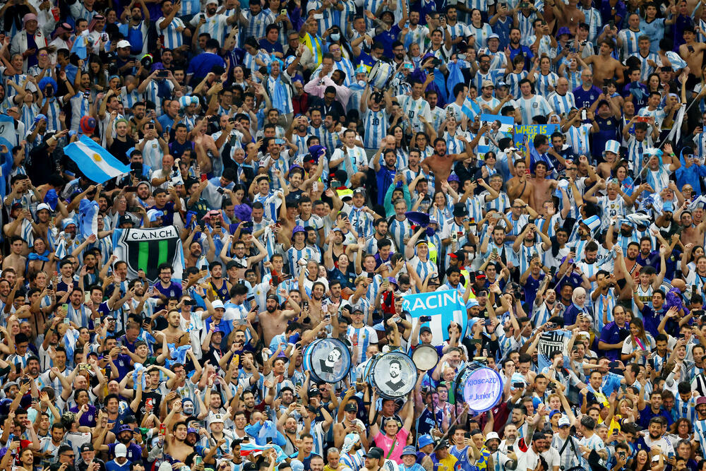 <p>Argentina je u finalu Svjetskog prvenstva, nakon ubjedljive pobjede nad Hrvatskom 3:0.</p>