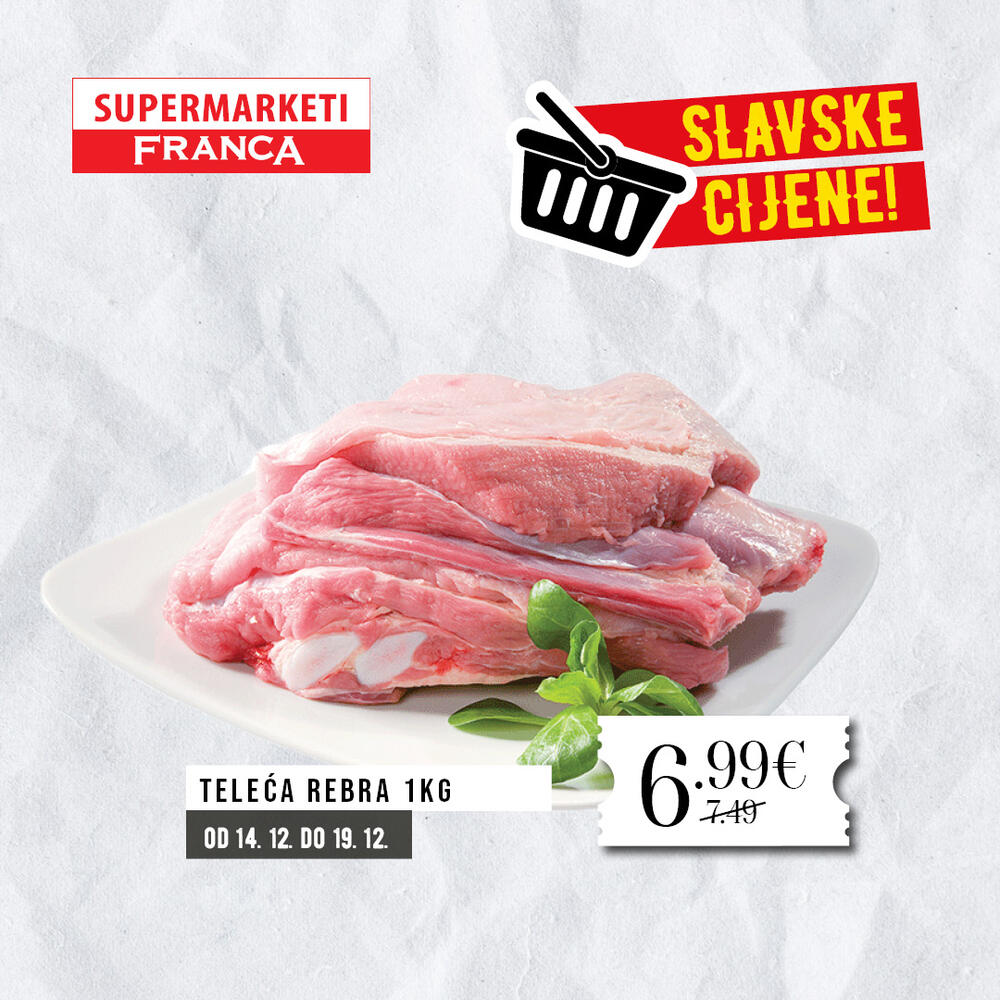 <p>Svratite do obližnjeg supermarketa Franca i uštedite kupujući!</p>