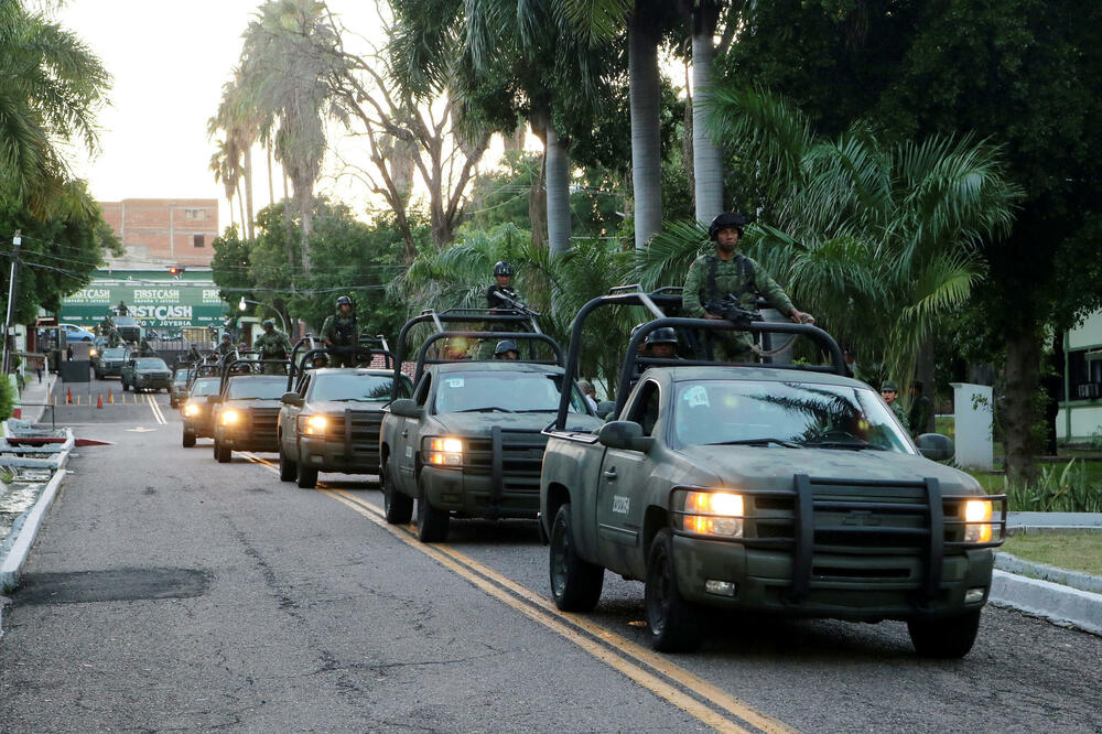 Pripadnici specijalne jedinice meksičke vojske u bezbjednosnoj operaciji u državi Sinaloa, Foto: Reuters