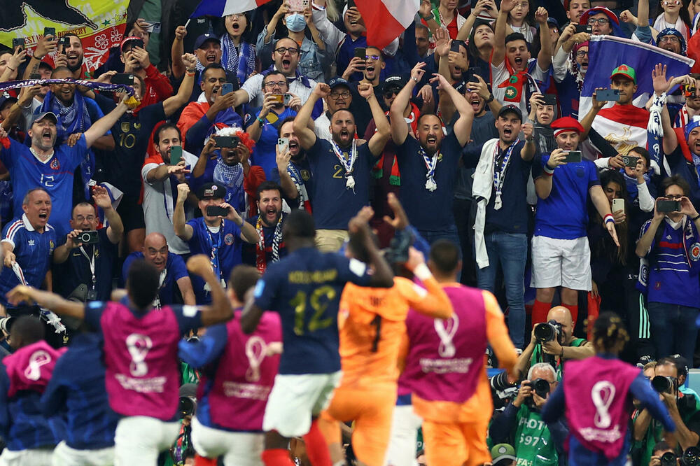 Slavlje francuskih igrača, Foto: Reuters