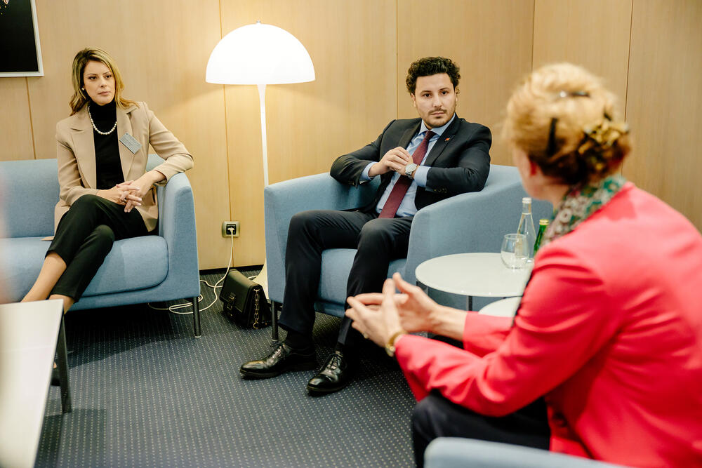 Abazović i Novaković Đurović sa generalnom sekretarkom SE Marijom Pejčinović Burić 