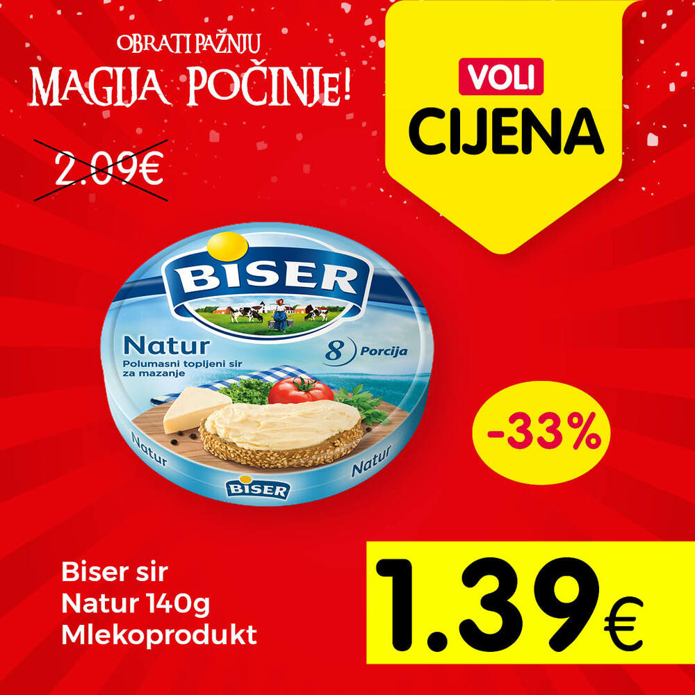 <p>Za maskimalnu uštedu posjetite obližnji VOLI ili Naš diskont market, i kupujte artikle po VOLI cijenama.</p>