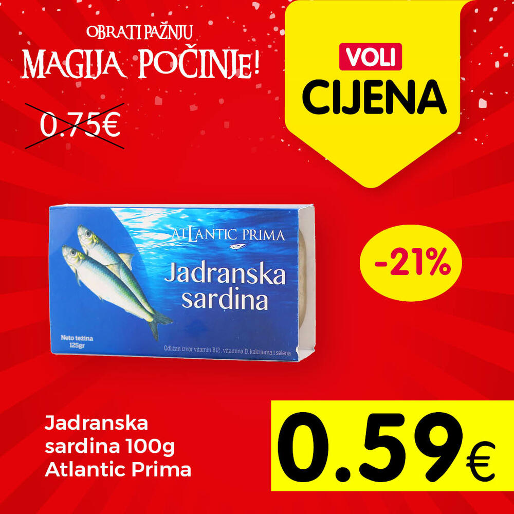 <p>Za maskimalnu uštedu posjetite obližnji VOLI ili Naš diskont market, i kupujte artikle po VOLI cijenama.</p>