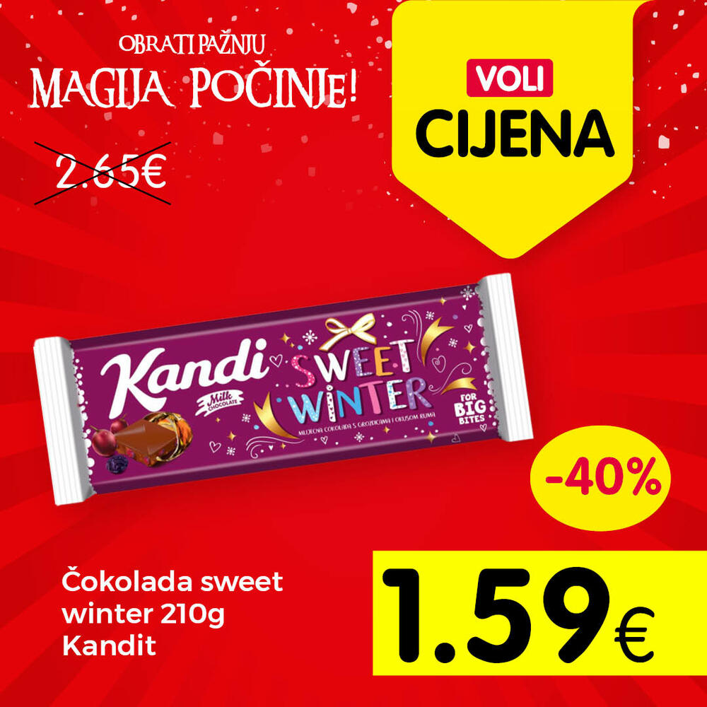 <p>Za maskimalnu uštedu posjetite obližnji VOLI ili Naš diskont market, i kupujte artikle po VOLI cijenama.</p>