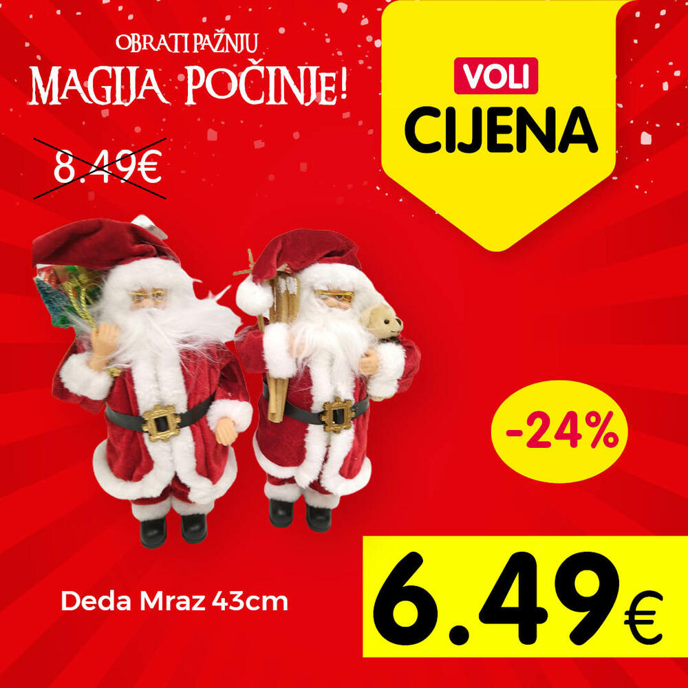 <p>Za maskimalnu uštedu posjetite obližnji VOLI ili Naš diskont market, i kupujte artikle po VOLI cijenama.</p>