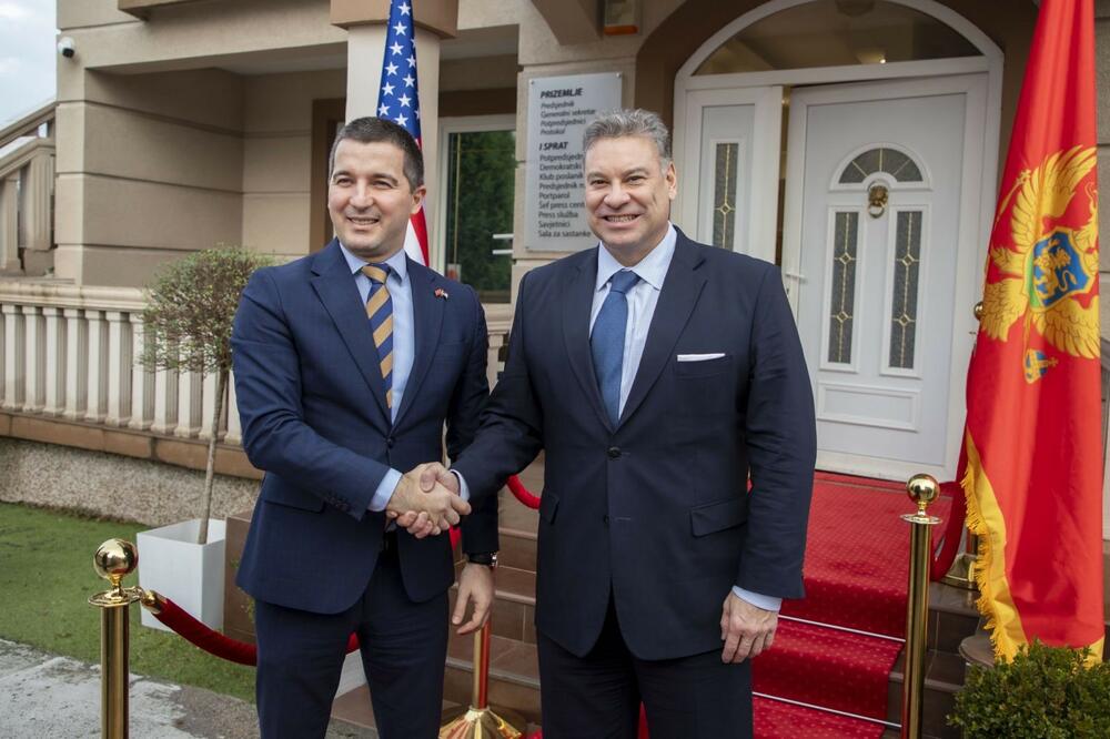 Bečić i Eskobar, Foto: Demokratska Crna Gora