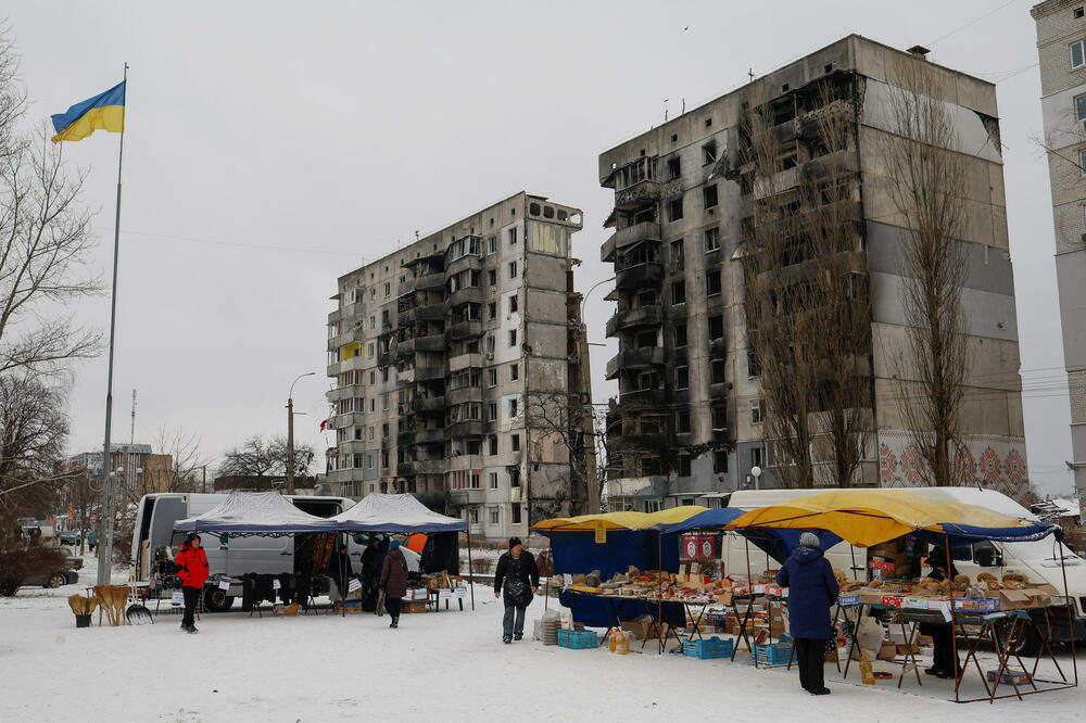 Grad Borodjanka u Ukrajini, Foto: Reuters