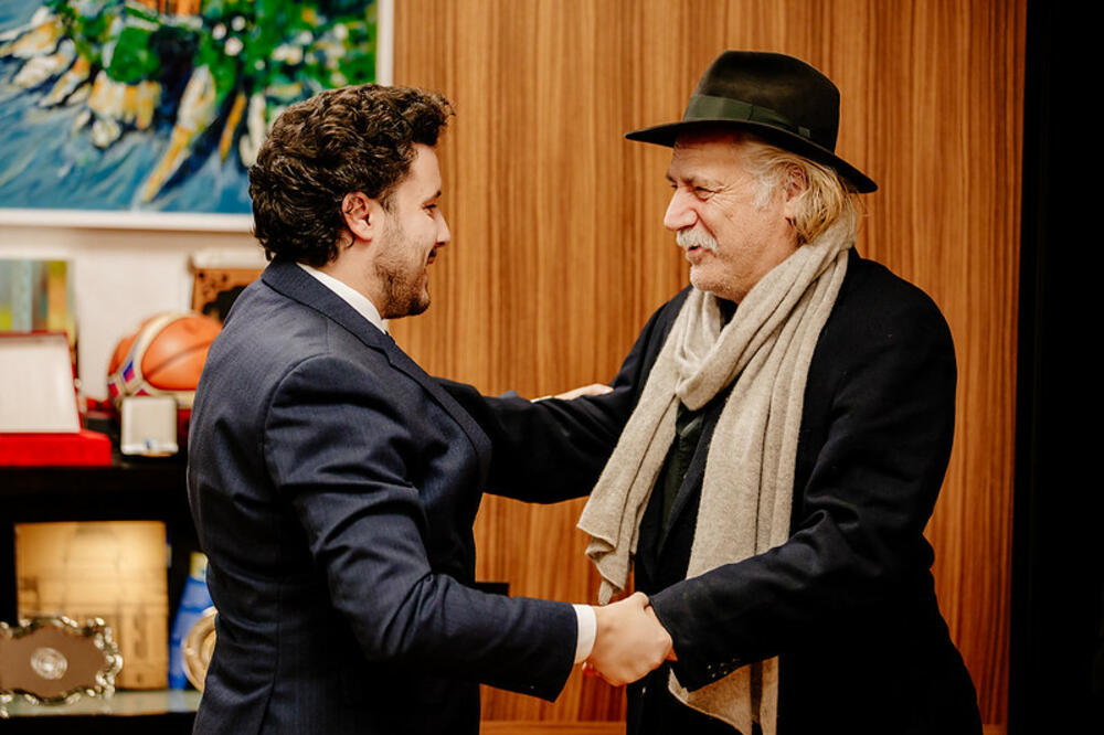 Abazović i Šerbedžija, Foto: Gov.me