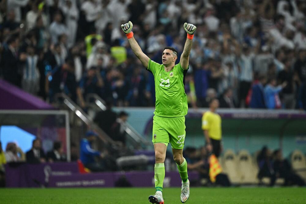 Emilijano Dibu Martines, Foto: Reuters