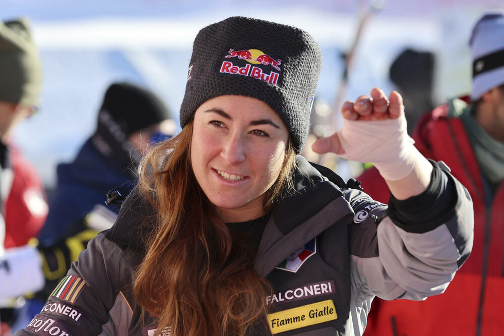 Gođa nakon trke, Foto: AP Photo/Marco Trovati