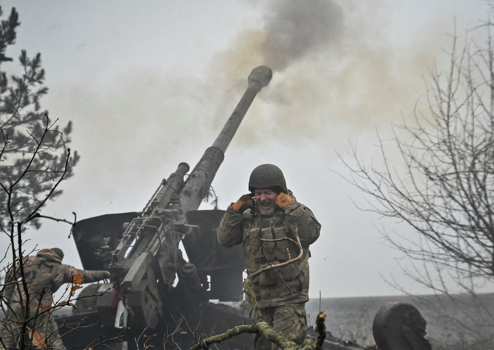 Ukrajinski vojnici na ratištu u Zaporoškoj oblasti